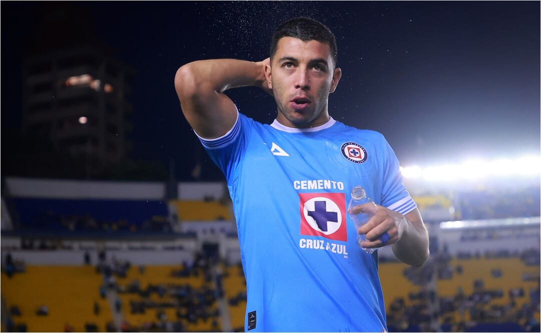 Erik Lira en el partido contra América. FOTO: IMAGO7