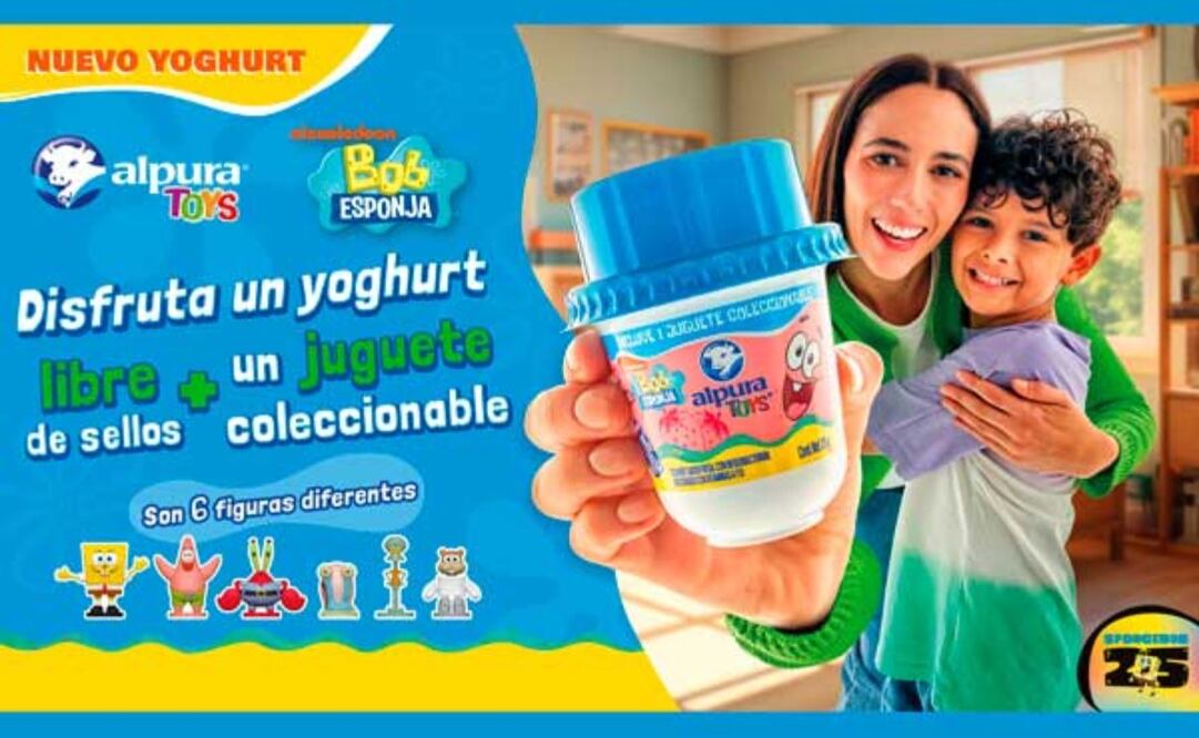 Alpura yogurt para niños. Foto: Especial