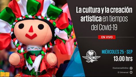 La cultura y la creación artística en tiempos de Covid-19, en vivo