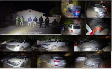 Aseguran 24 vehículos de células criminales en Sonora; 18 contaban con reporte de robo en EU