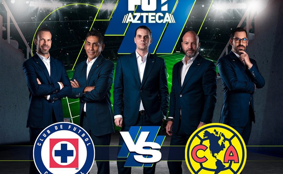 Martinoli, García y Zague trasmitirán la final de ida y vuelta de América vs Cruz Azul