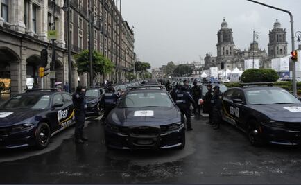 Amieva da banderazo de salida a 473 nuevas unidades de la SSP de la CDMX 