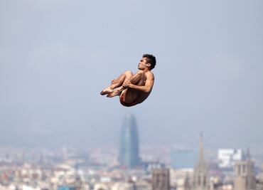 México hace el "uno - dos" en plataforma de 10m varonil