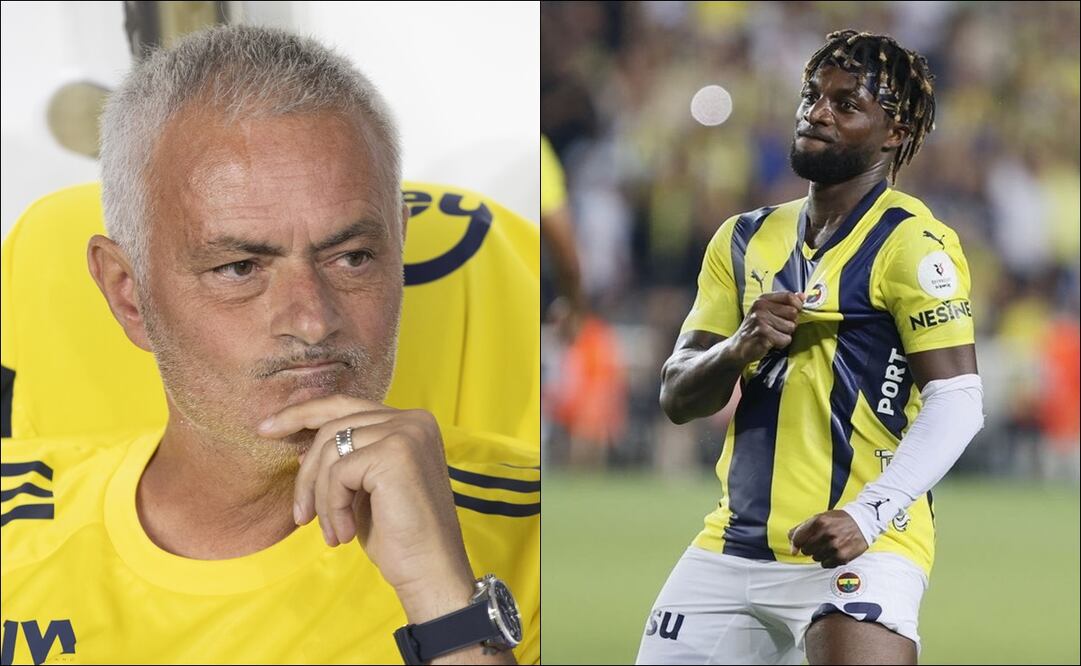 José Mourinho envió advertencia acerca de Allan Saint-Maximin, quien no llega con las mejores recomendaciones al América / FOTOS: EFE y https://x.com/asaintmaximin