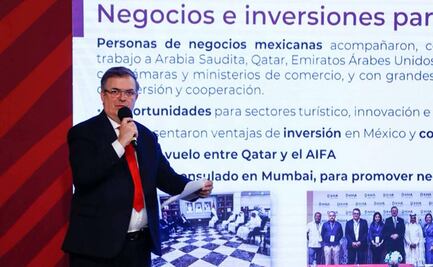 Qatar Airways busca volar a México operando desde el AIFA, asegura Ebrard