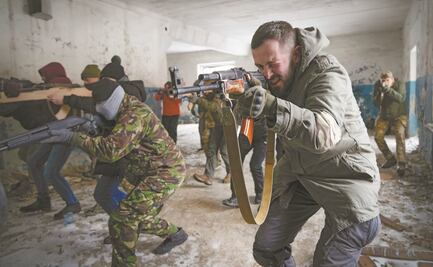 Kiev, una escena de la guerrilla urbana