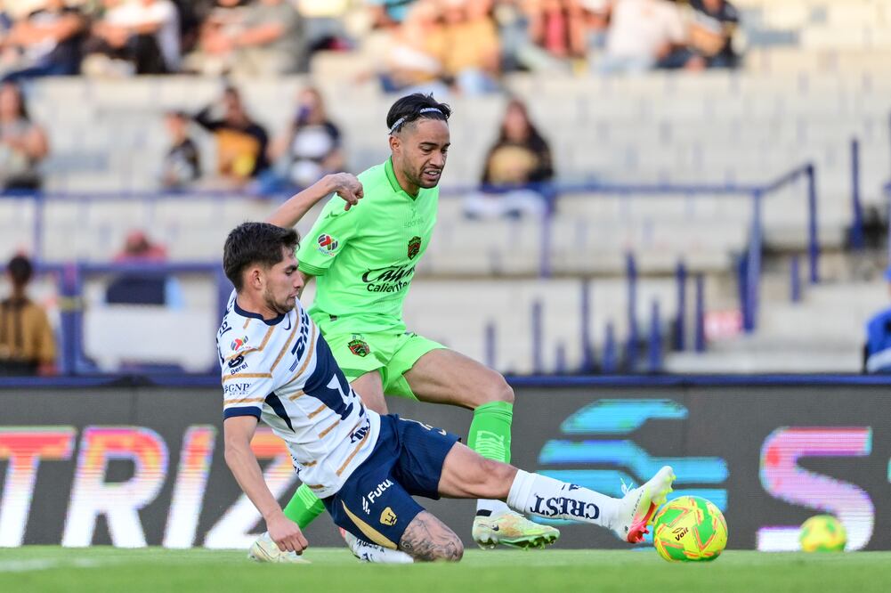 Juárez y Pumas durante la Jornada 15 del Clausura 2025 - Foto: Imago7