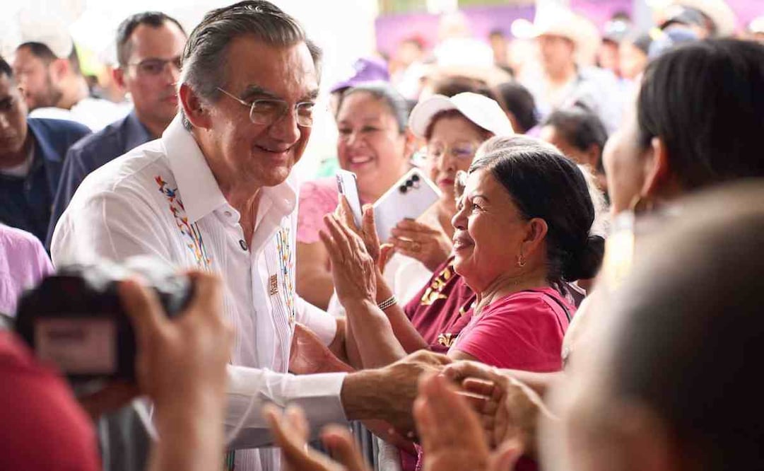 El gobernador Américo Villarreal rindió homenaje a las madres tamaulipecas. Foto: Especial