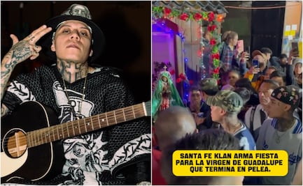 Santa Fe Klan arma fiesta por celebración de Virgen de Guadalupe en Guanajuato y termina en pelea