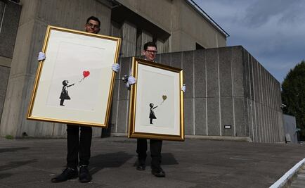 Dos grabados de Banksy son exhibidos en Londres