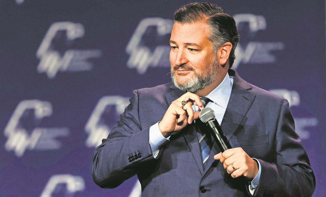 Cruz instó a luchar contra las “fuerzas socialistas autoritarias”. Foto: Wade Vandervort/ AFP