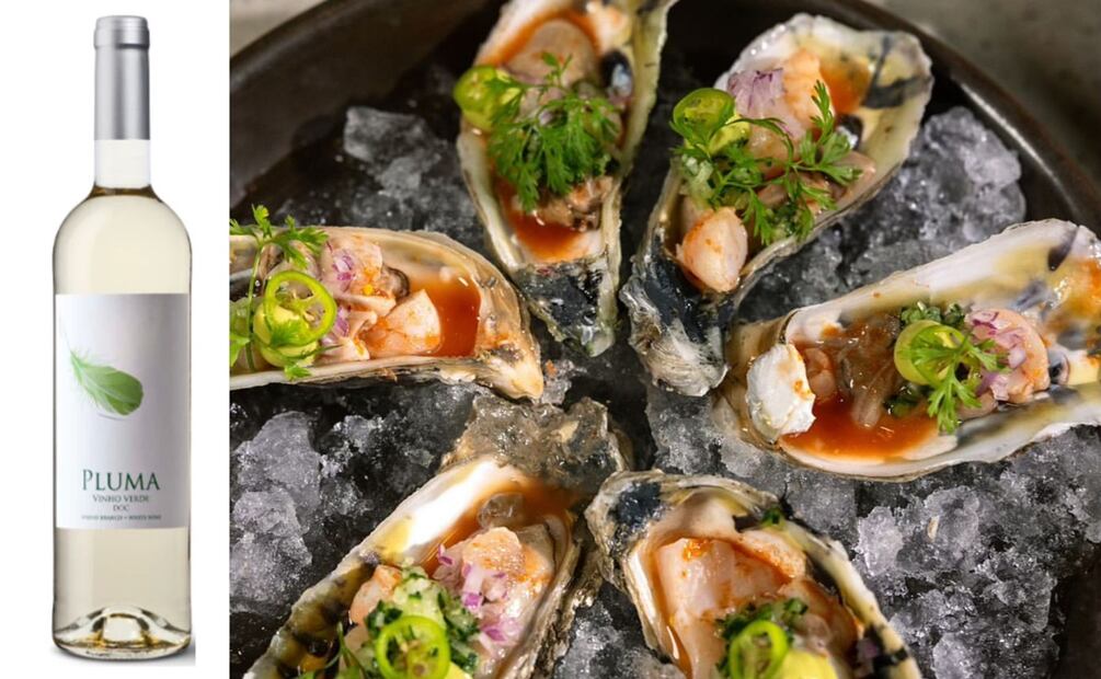 Andrea Lizárraga en Cantina Palacio. Foto: Instagram / especial