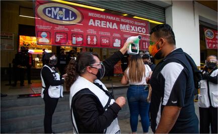 Aumenta el aforo en la CDMX para los eventos de Lucha Libre