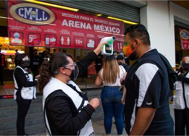 Aumenta el aforo en la CDMX para los eventos de Lucha Libre