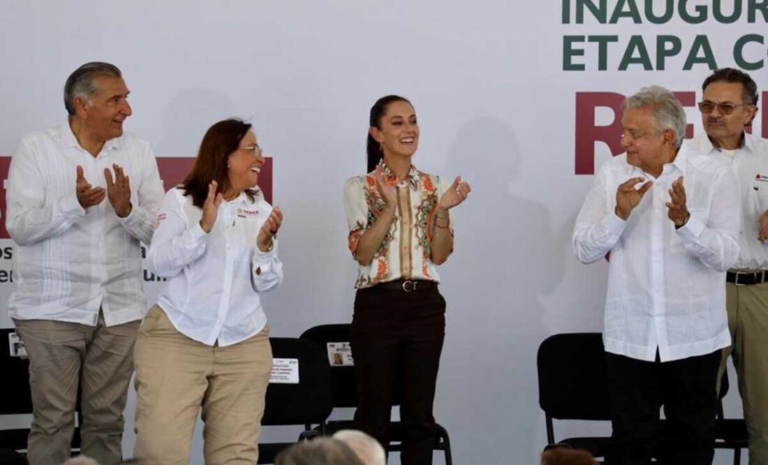 La Refinería Dos Bocas “Olmeca” se inauguró este viernes en Paraíso, Tabasco. Foto: Especial