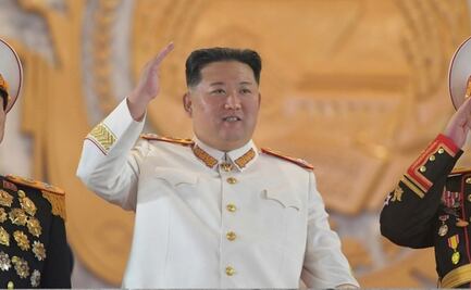 El discurso de Kim Jong-un en el gran desfile militar donde mostró misiles nucleares prohibidos