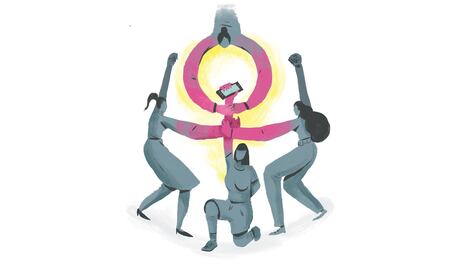 Mujeres crean “autodefensas” digitales para protegerse de la violencia