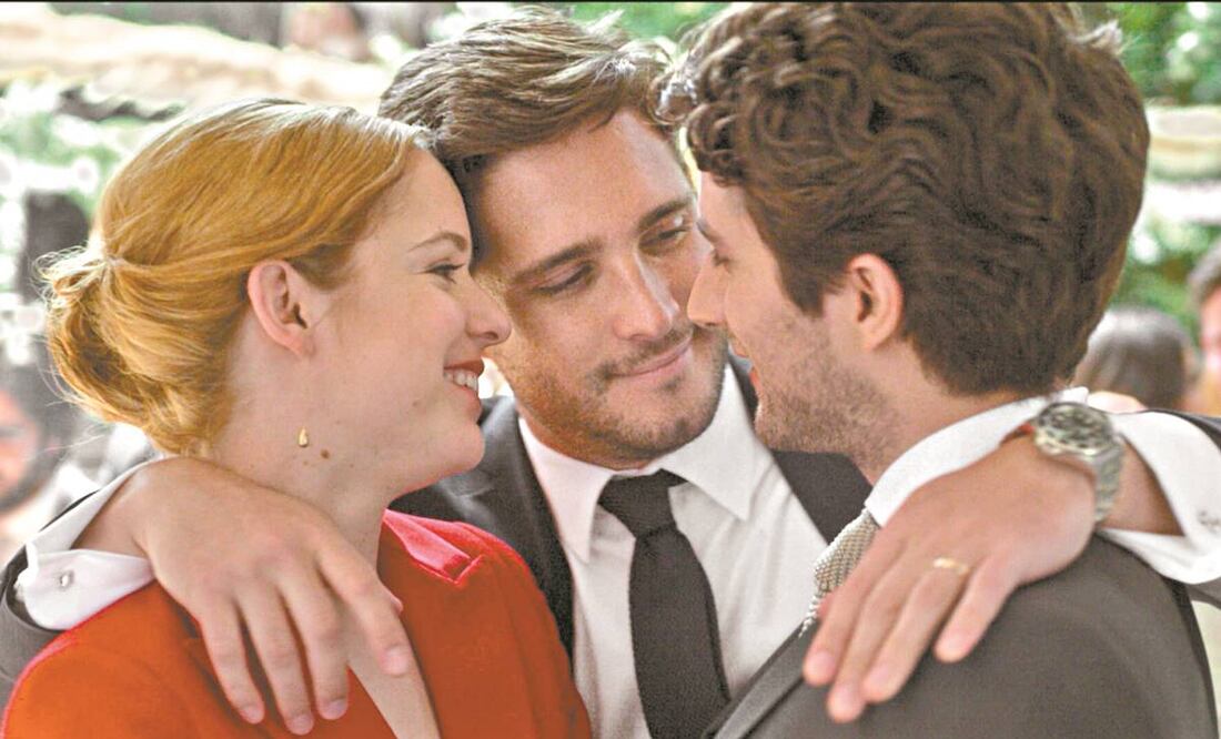 Naian comparte crédi tos con Diego Boneta y Darío Yazbek. Foto: VIDEOCINE