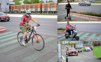 Estrenan la ciclovía de Tlalpan bicis y motos