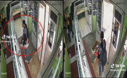 Mujer olvida "discapacidad" al pedir apoyo en local y la descubren