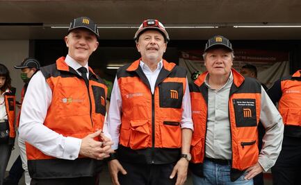 Rubalcava supervisa trabajos de rehabilitación de línea 1 del Metro; visita tramo Juanacatlán-Tacubaya