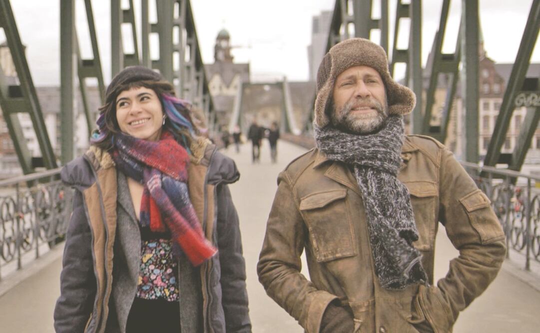 Sofía Espinosa y Juan Manuel Bernal rodaron escenas en Alemania. Ambos son amigos en la cinta. Foto: NUEVA ERA