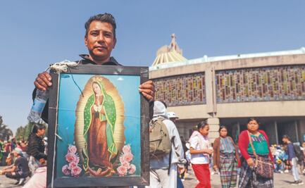 Pegó el frío, pero la fe pudo más, afirma peregrino
