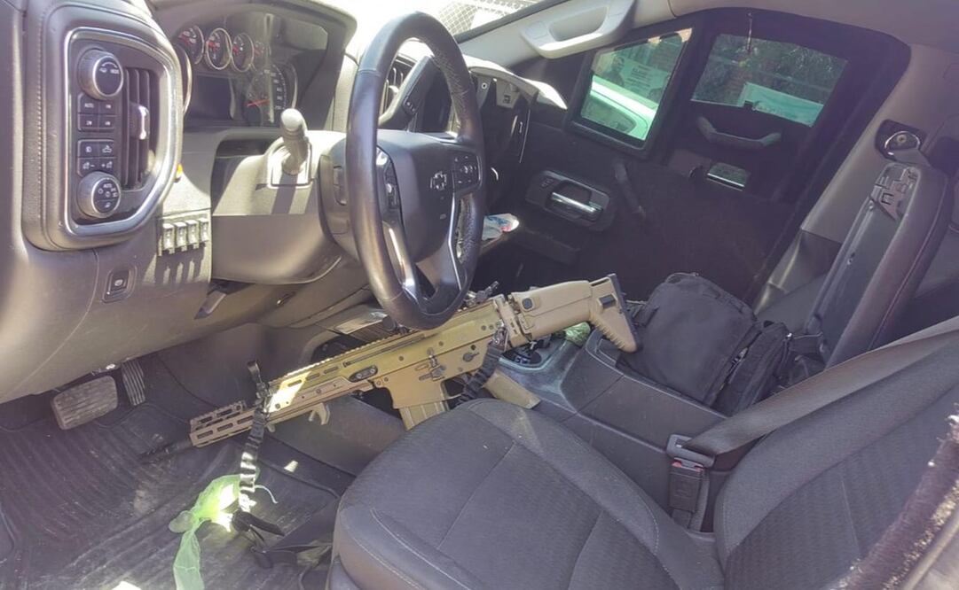 Varios objetos fueron asegurados en un operativo del ejército, la Guardia Nacional y la Policía Estatal Preventiva. Foto: especial