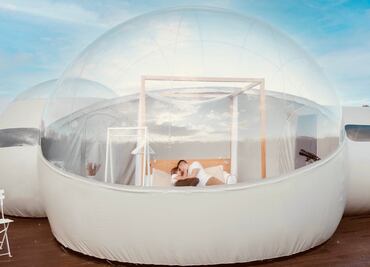 ¡Ya hay un hotel burbuja en CDMX! Dónde está y cuánto cuesta la noche