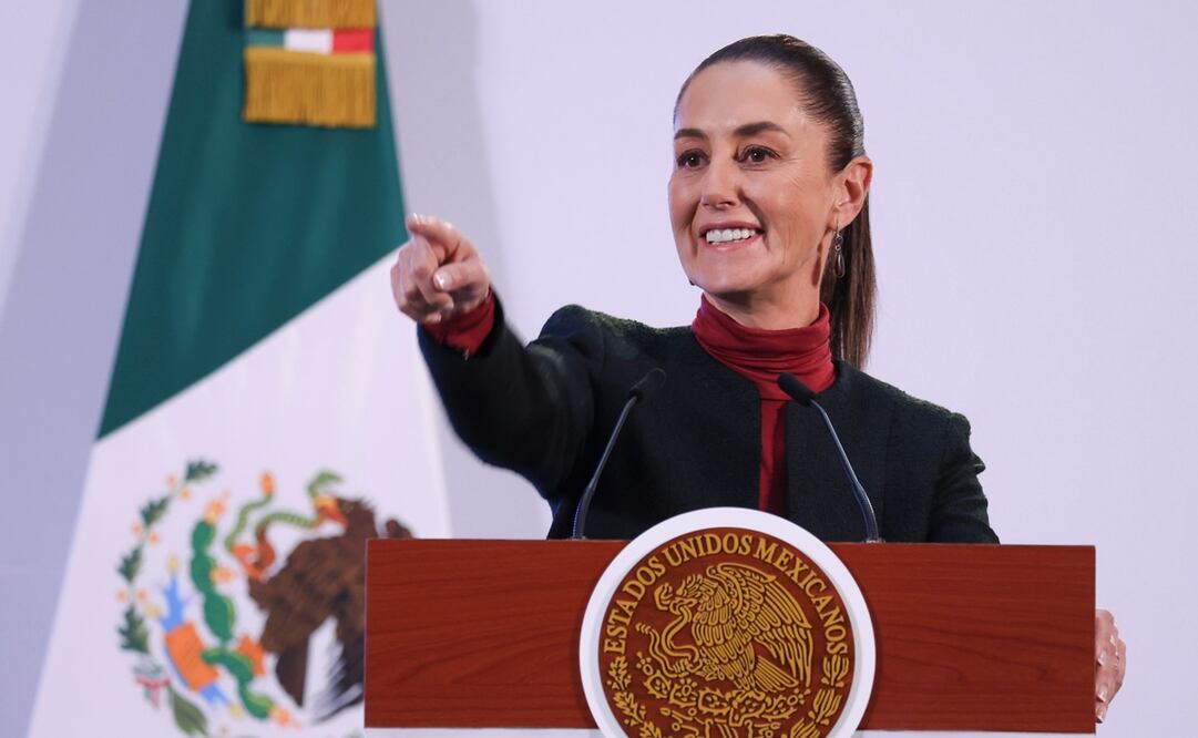 Conferencia matutina de Claudia Sheinbaum del 4 de noviembre. Foto. Presidencia