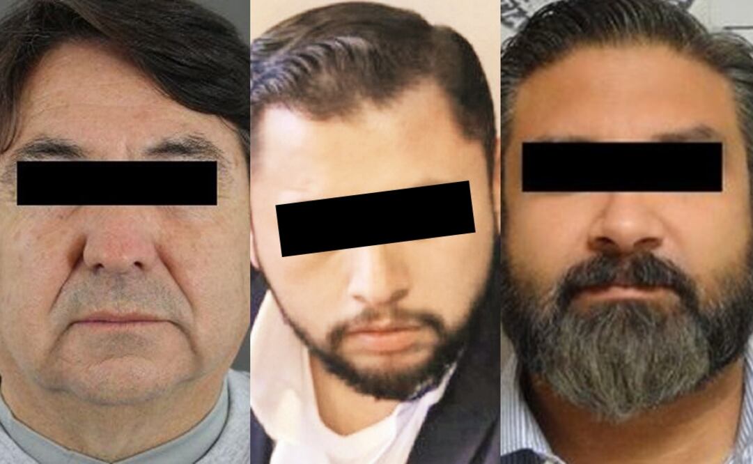 Alejandro Gutiérrez, Enrique Tarín García y Gerardo Villegas Madriles. (FOTO: Especial)