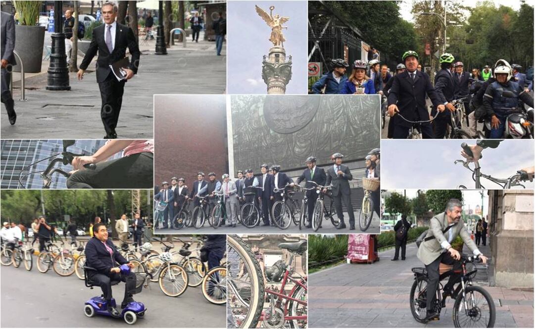 Raúl Flores, líder del PRD capitalino; el senador Emilio Gamboa, los diputados César Camacho y Miguel Barbosa, se sumaron al día (Foto: Especial)