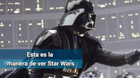 Esta es la manera correcta de ver todas las películas de Star Wars