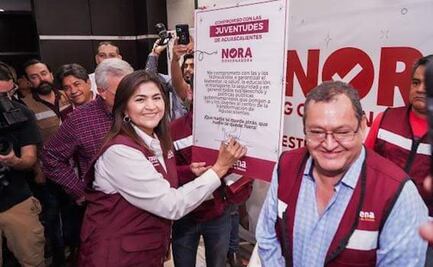 Nora Ruvalcaba denuncia que brigadistas de Morena fueron golpeados por policías 