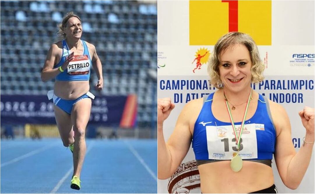 Valentina Petrillo, la primera atleta trans en unos Juegos Paralímpicos. FOTO: ESPECIAL