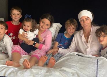 Inés Gomez Mont se recupera gracias a la "vitamina" de sus hijos