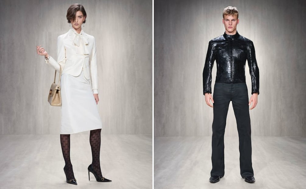 El desfile de Gucci ha sido uno de los más esperados en Milan Fashion Week, debido a que es la primera colección de Demna (ex Balenciaga) para la marca italiana. Foto: Instagram @gucci