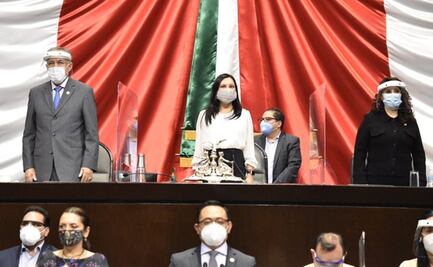 Cámara de Diputados rinde homenaje a fallecidos a causa del Covid-19