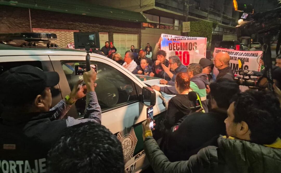 Vecinos de Azcapotzalco vuelven a cerrar Eje 2 norte (20/03/2025). Foto: Jorge Alejandro Medellín / EL UNIVERSAL