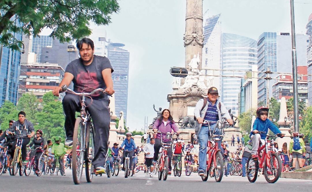 Foto: Especial/El Universal/ En total, este domingo, la ciudadanía podrá disfrutar de un paseo a pie, en bicicleta, patines o patineta, de 57 kilómetros de recorrido