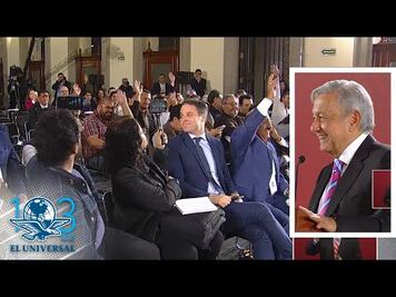 AMLO también aplica consulta a mano alzada a los periodistas