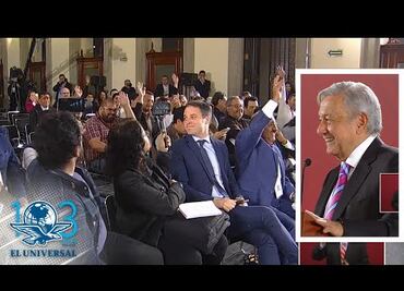 AMLO también aplica consulta a mano alzada a los periodistas