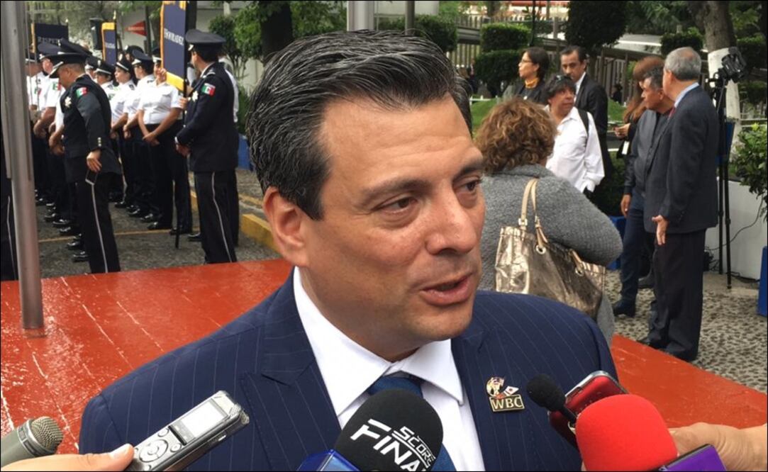 Mauricio Sulaimán presidente de COMEDEP y del WBC. Foto: Branndo Plata 