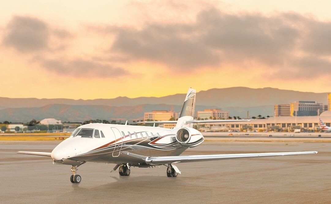Imagen de una nave tipo Cessna. Esta clase de unidades se utilizaban en Pemex para el traslado de ejecutivos de la petrolera, como el exdirector Emilio Lozoya Austin. Foto: Archivo. El Universal