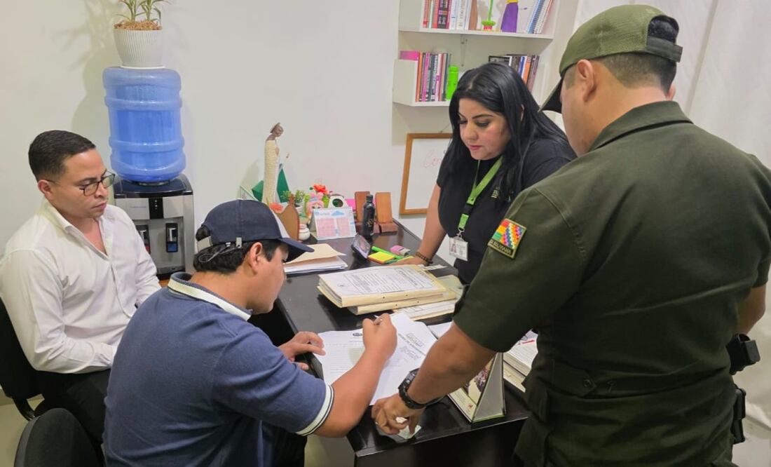 Detienen a Marcelo Arce Mosqueira, hijo del mandatario Luis Arce, por cargas de violencia familiar. (16/10/25) Foto: X @GrupoFides