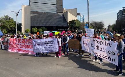 Personal médico exige mesas de diálogo con IMSS Bienestar; pide cumplir pagos atrasados