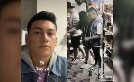 Joven descubre a su pareja besándose con su amigo a unos pasos de él; video se hace viral en TIkTok