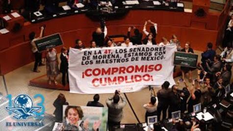 Senado aprueba reforma educativa