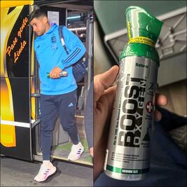 La Selección Argentina llegó con tubos de oxígeno para enfrentar a Bolivia en La Paz