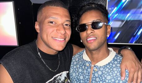 Mbappé coincide en sus vacaciones con Rodrygo e ilusiona a los fanáticos del Real Madrid